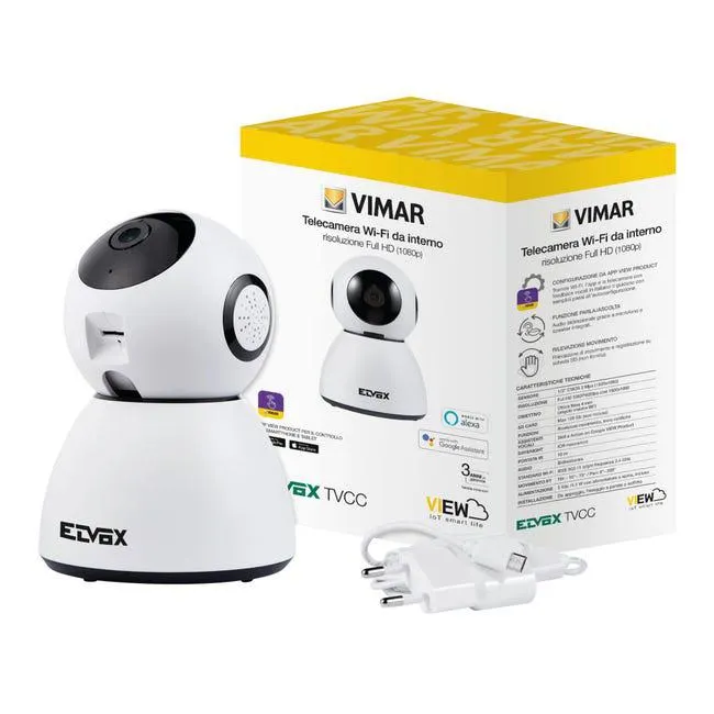 Telecamera di videosorveglianza wi-fi, motorizzata 1080p ELVOX VIMAR Vedi i dettagli del prodotto