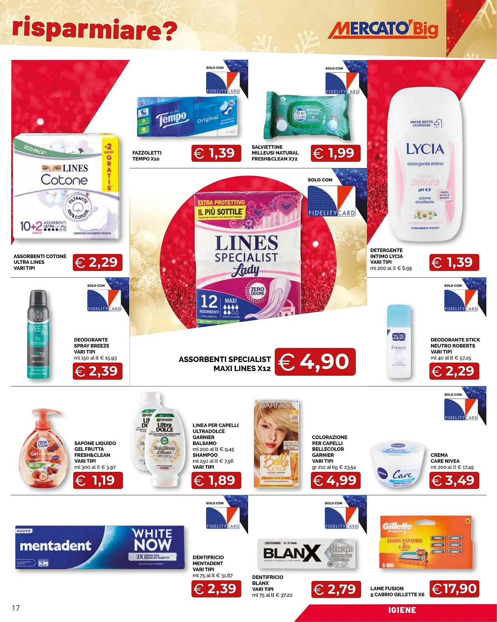 Volantino Mercatò Big da 4 dicembre a 14 dicembre di 2025 - Pagina del volantino 17