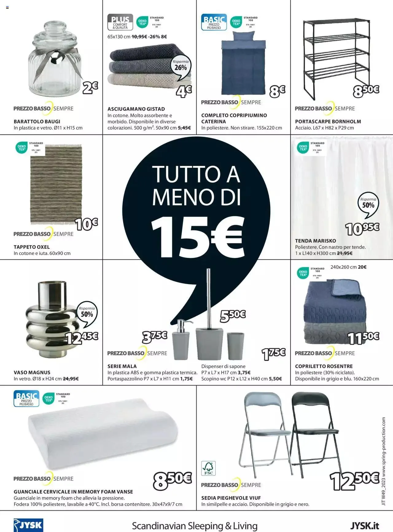 JYSK - Offerte da 7 dicembre a 4 gennaio di 2024 - Pagina del volantino 25