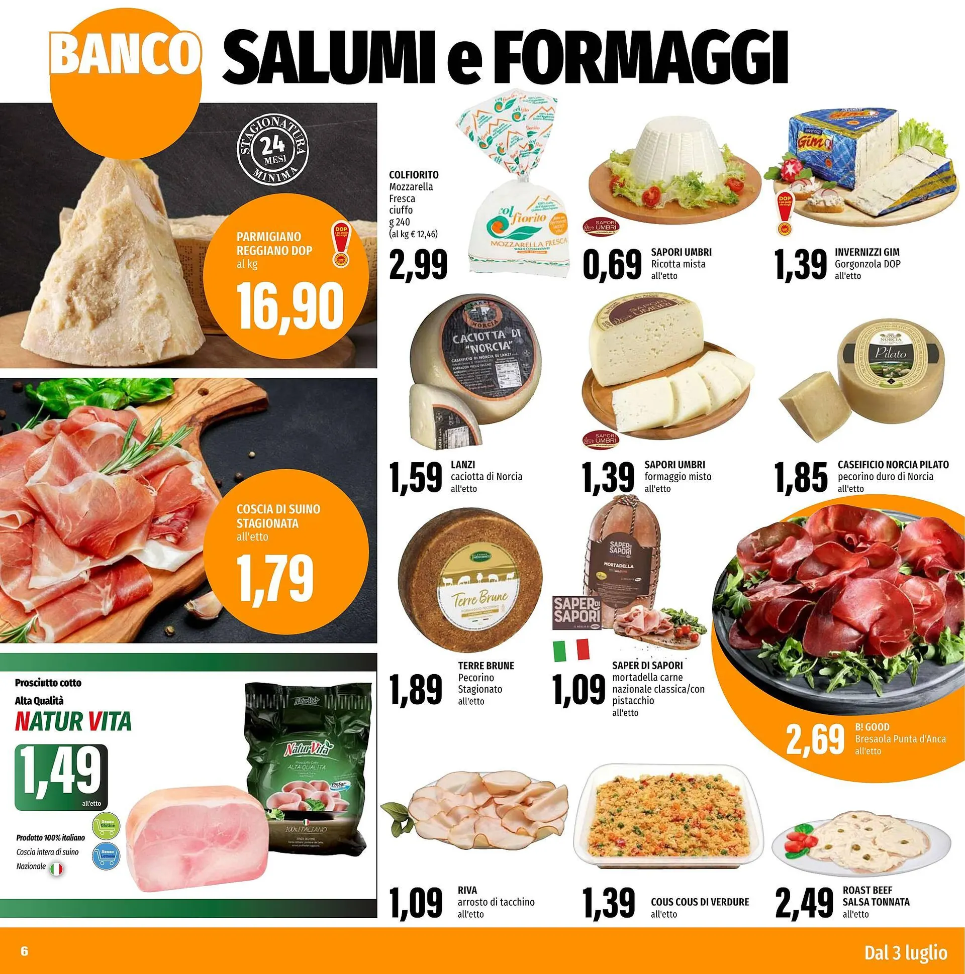Volantino Emi Supermercati da 3 luglio a 16 luglio di 2025 - Pagina del volantino 6