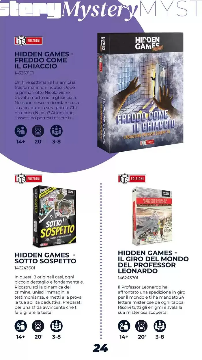 Catalogo Giochi di Società da 1 marzo a 15 marzo di 2025 - Pagina del volantino 24