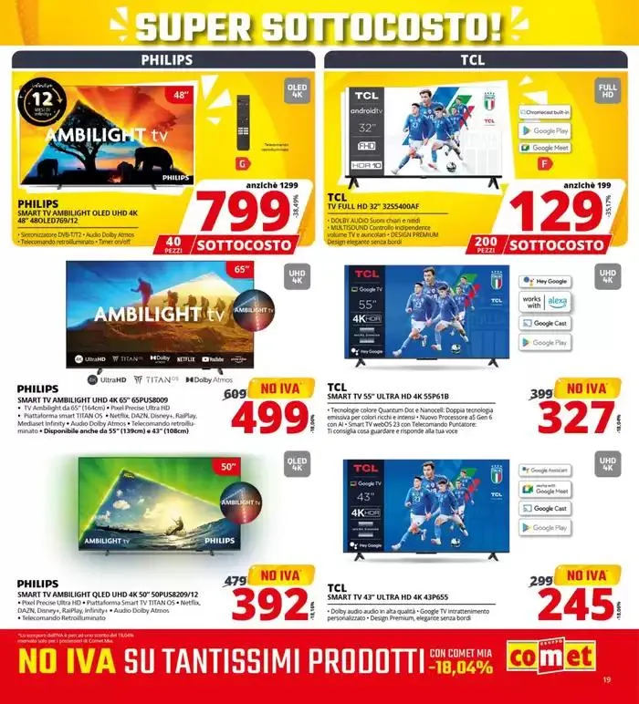 Sottocosto da Comet! da 8 maggio a 21 maggio di 2025 - Pagina del volantino 19