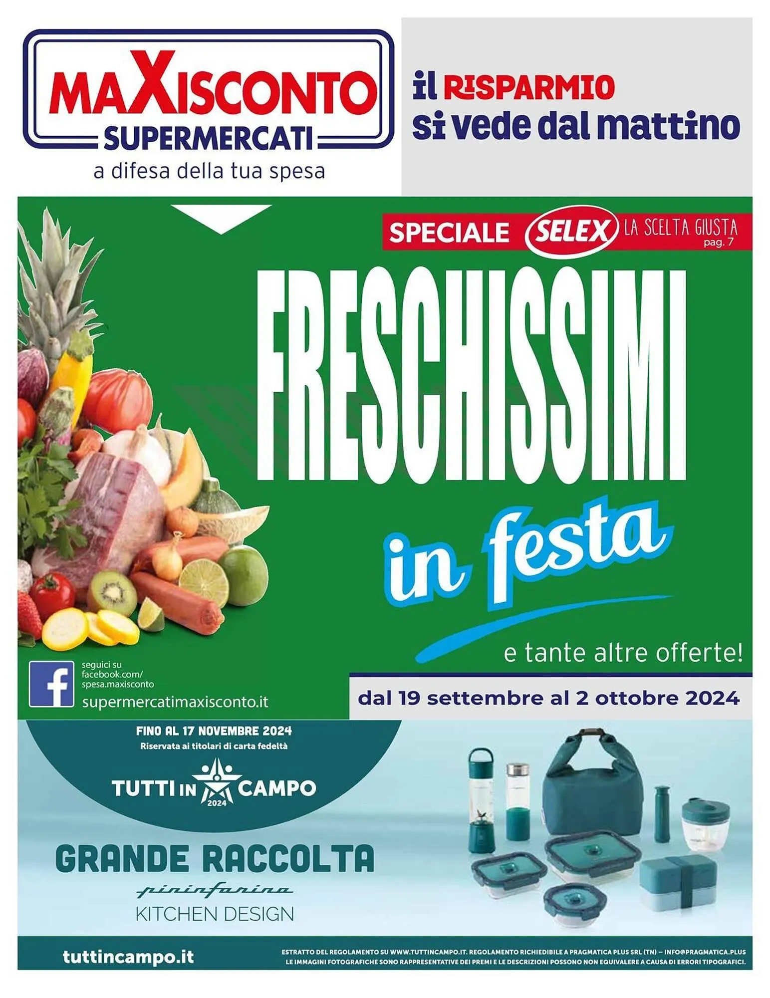 Volantino Maxisconto da 19 settembre a 2 ottobre di 2024 - Pagina del volantino 1