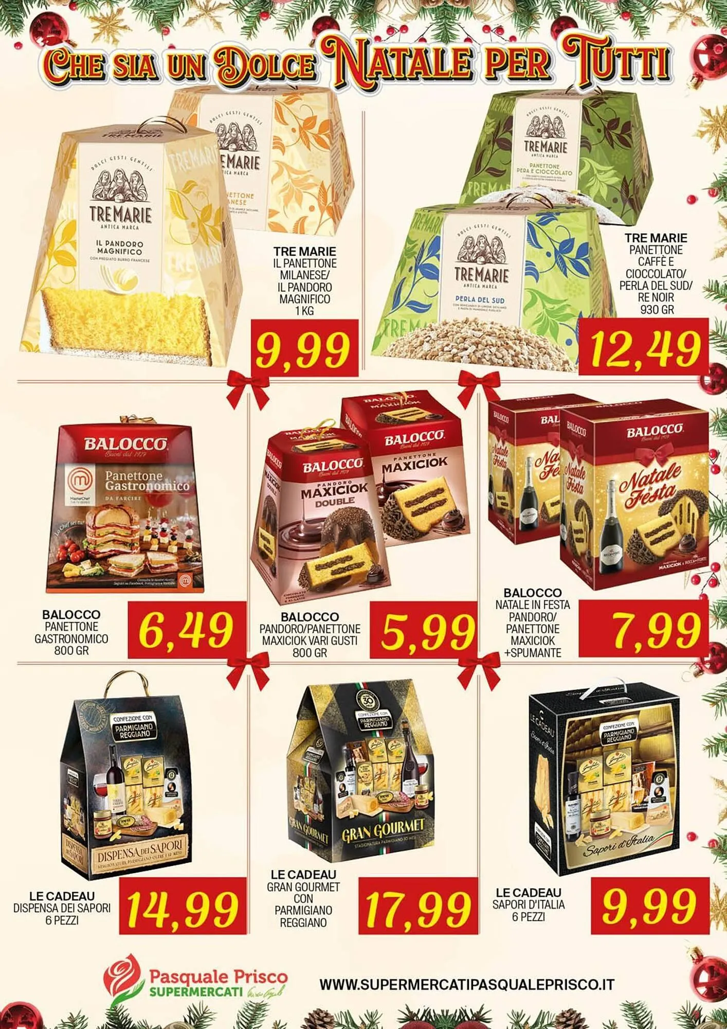 Volantino Supermercati Pasquale Prisco da 10 dicembre a 29 dicembre di 2024 - Pagina del volantino 3