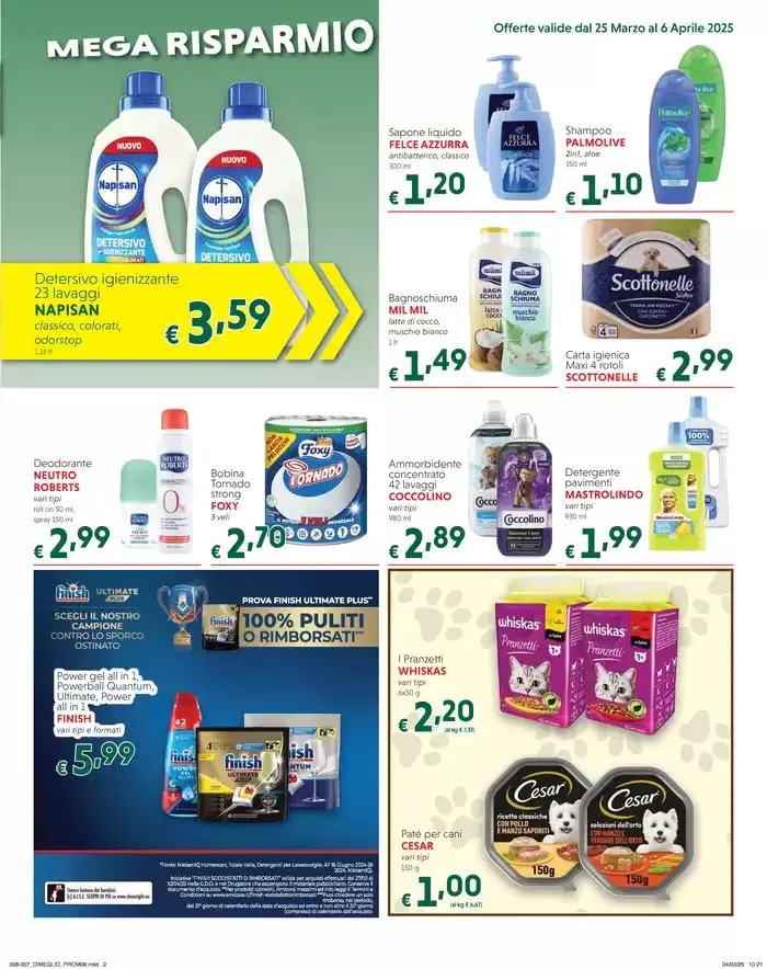 Offerte valide dal 25 marzo al 6 aprile da 25 marzo a 6 aprile di 2025 - Pagina del volantino 7