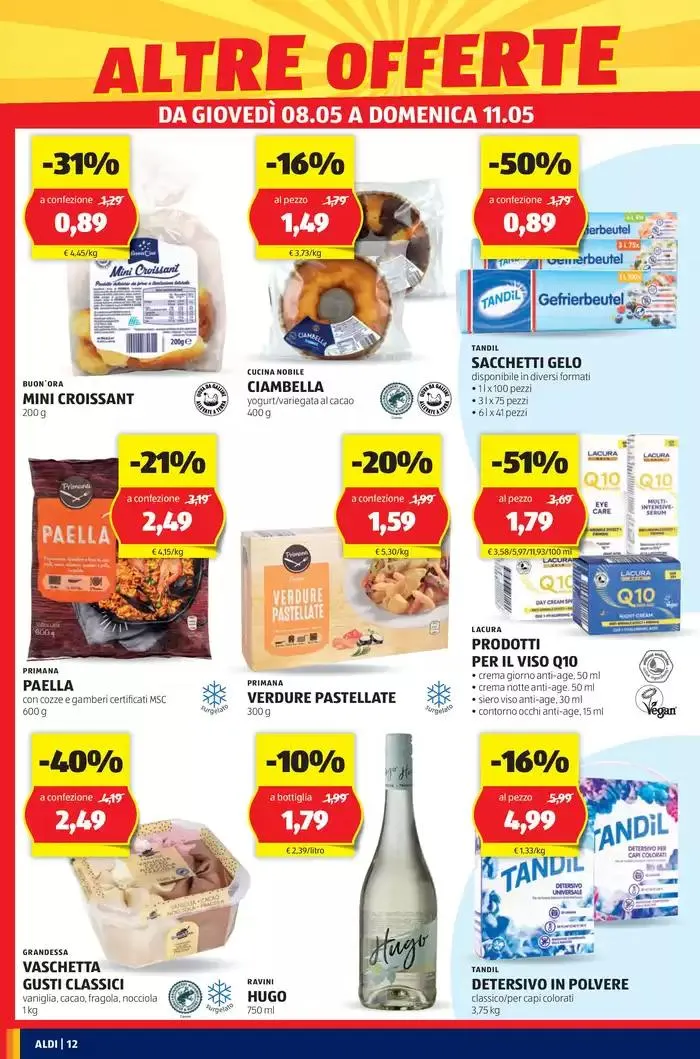 Nuova apertura SOTTOCOSTO da 8 maggio a 17 maggio di 2025 - Pagina del volantino 12