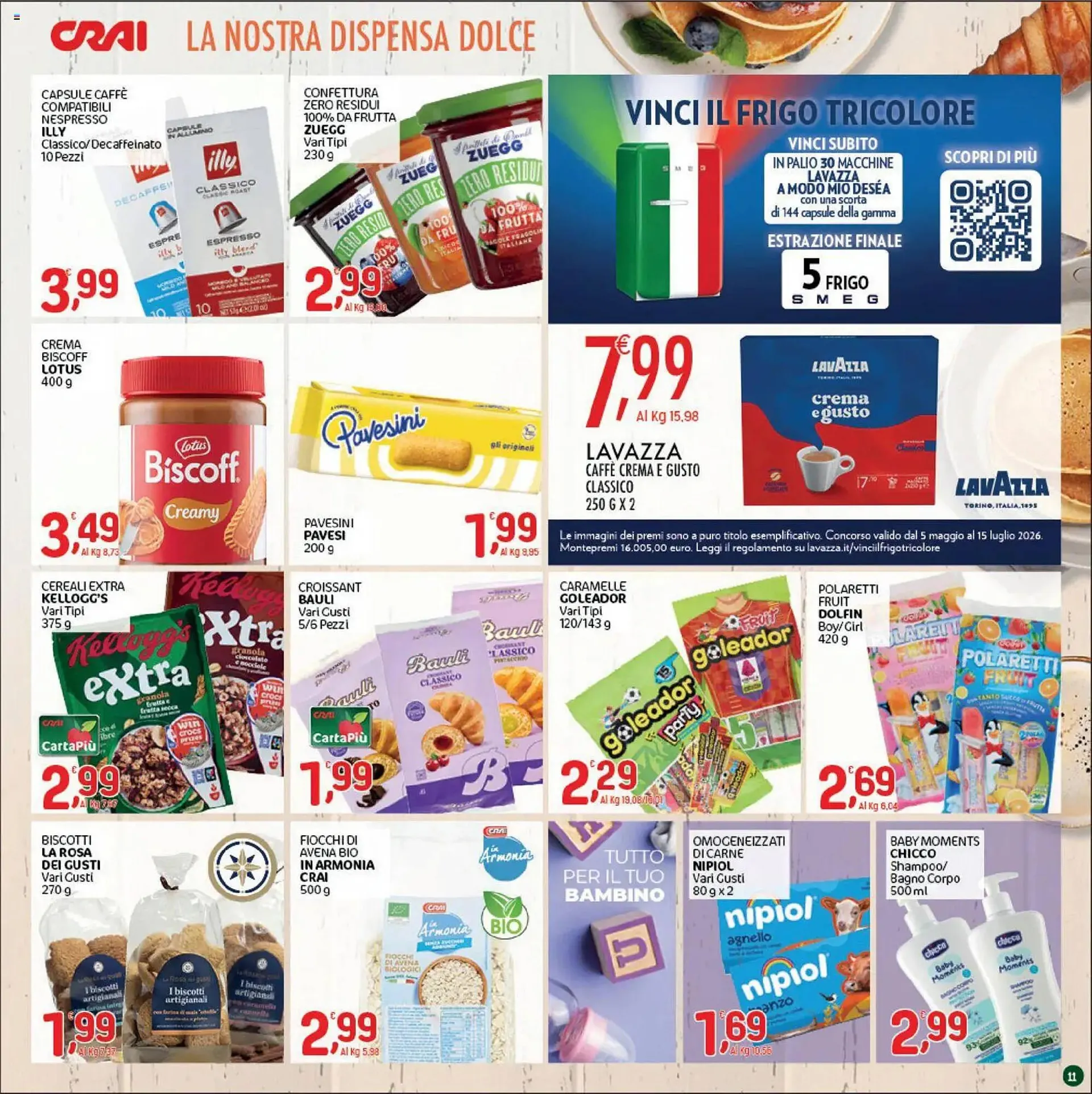 Volantino Crai da 28 maggio a 7 giugno di 2026 - Pagina del volantino 11