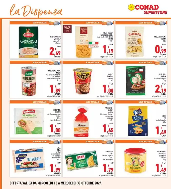 Campioni del risparmio da 16 ottobre a 30 ottobre di 2024 - Pagina del volantino 16
