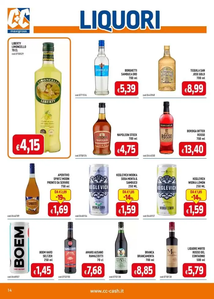 Promozioni, offerte per il tuo business da 21 ottobre a 3 novembre di 2024 - Pagina del volantino 14