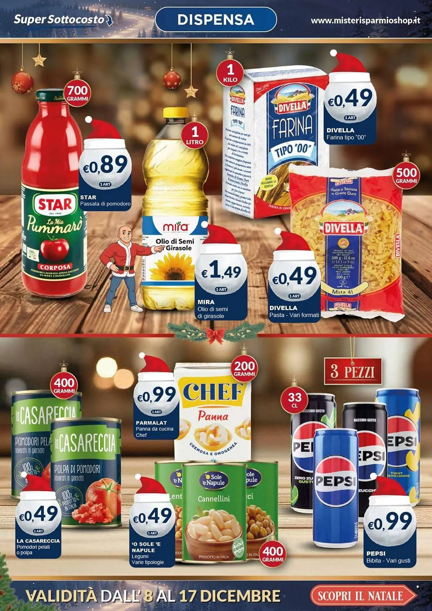 Volantino Mister Risparmio da 8 dicembre a 17 dicembre di 2025 - Pagina del volantino 2