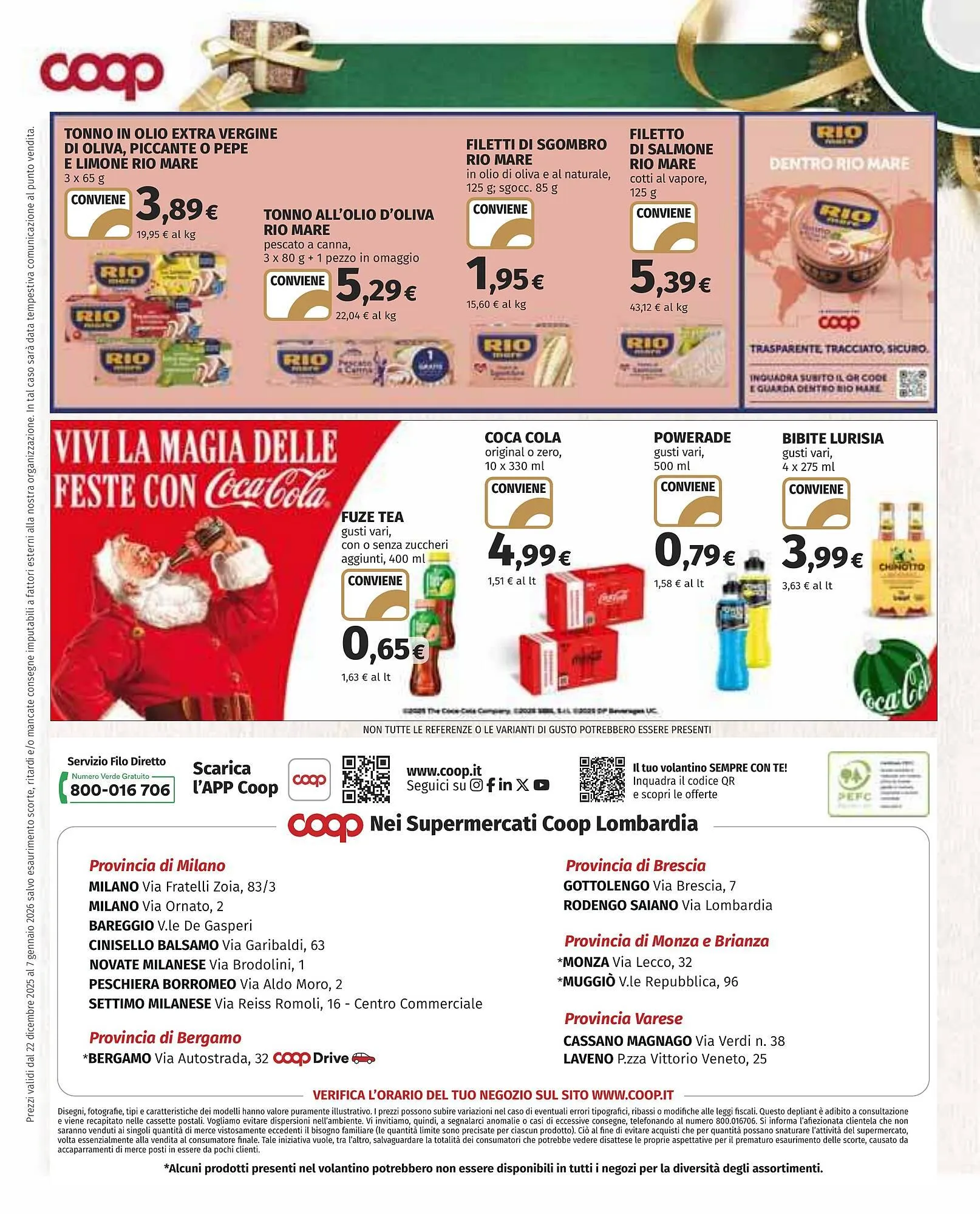 Volantino Coop da 22 dicembre a 7 gennaio di 2026 - Pagina del volantino 22