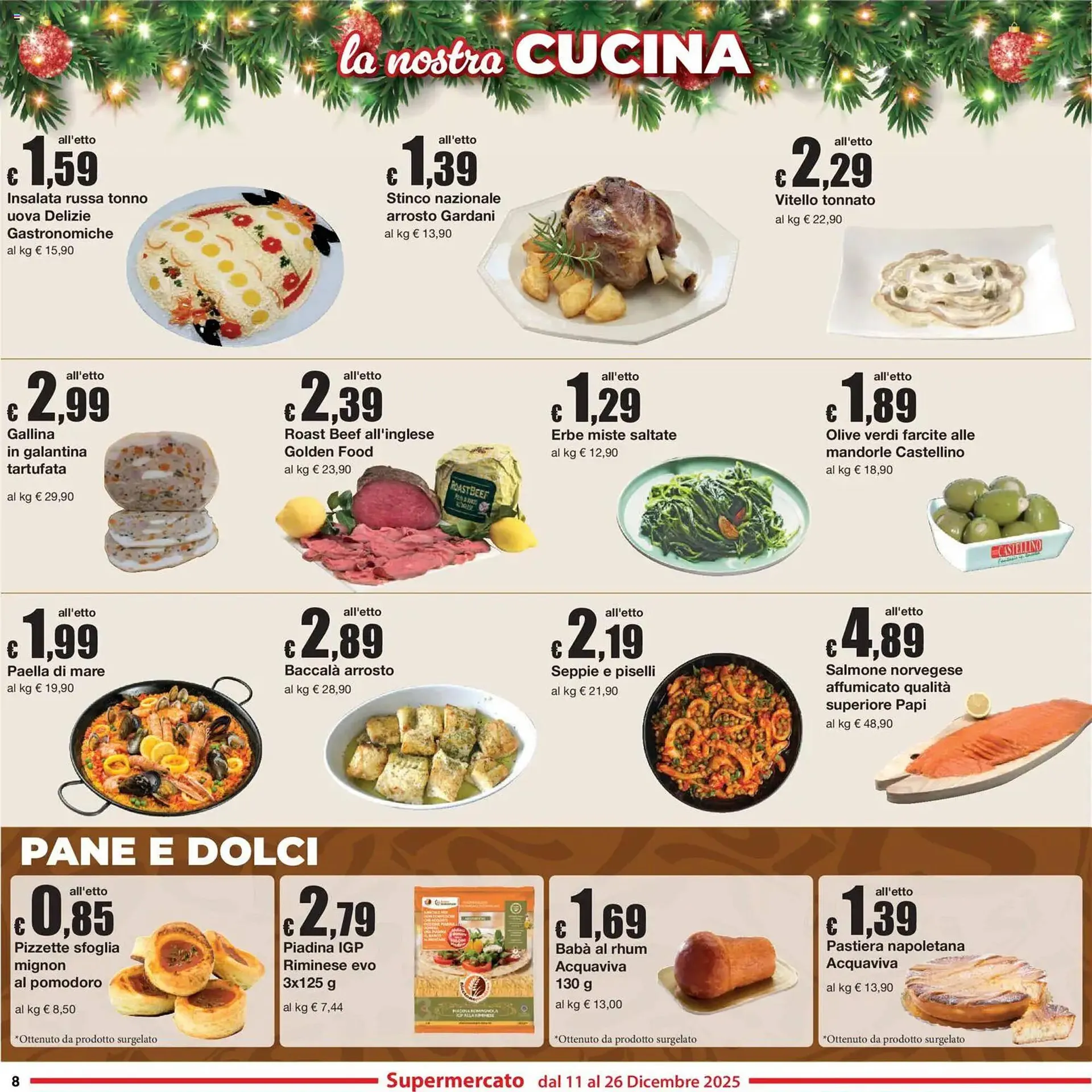 Volantino Sì con te da 11 dicembre a 26 dicembre di 2025 - Pagina del volantino 8