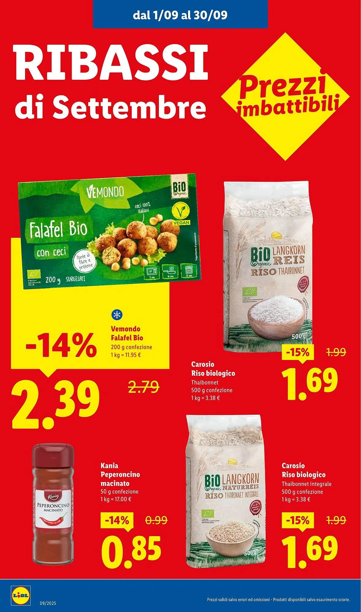 Volantino Lidl da 1 settembre a 30 settembre di 2025 - Pagina del volantino 8