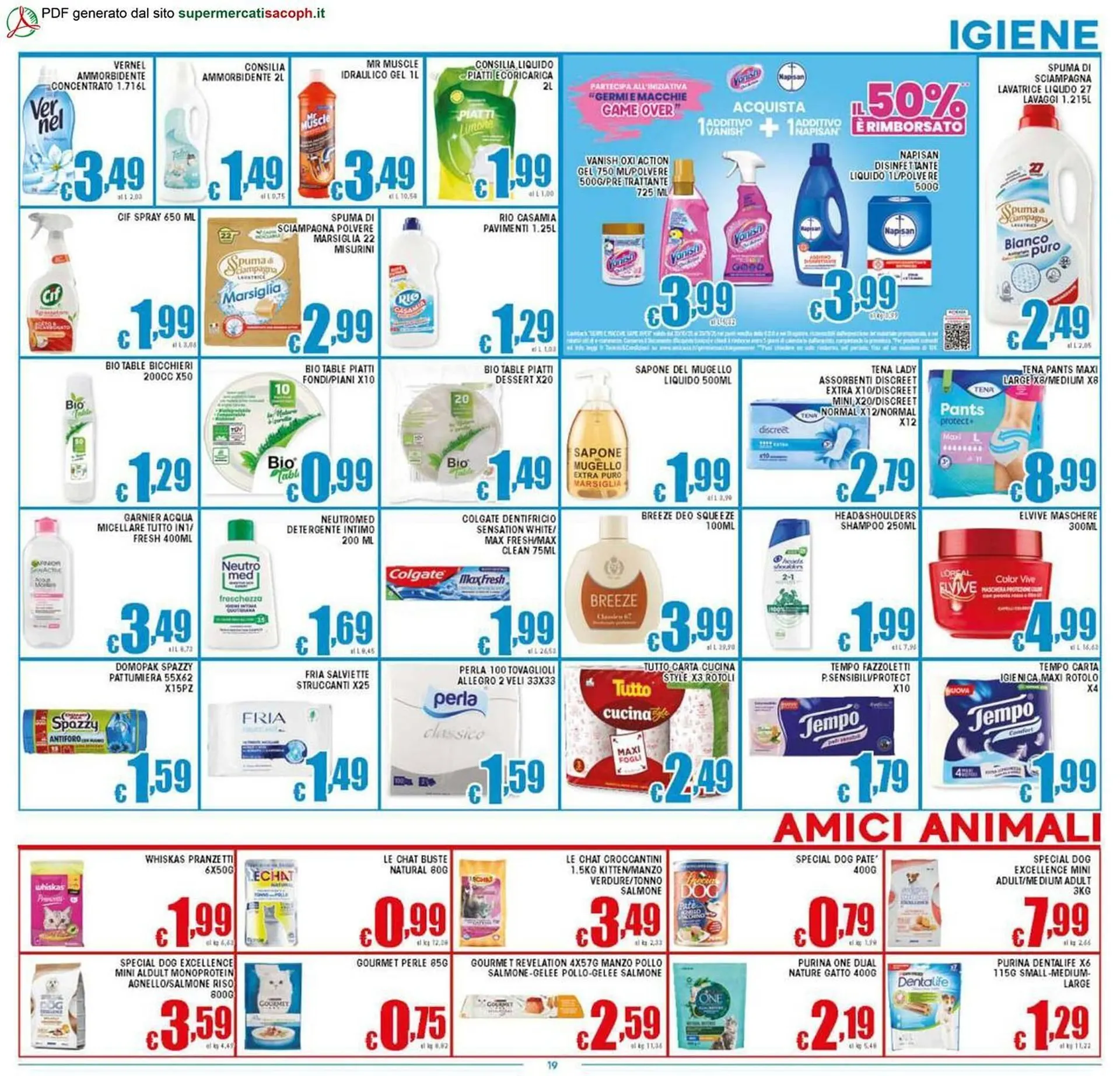 Volantino Sacoph da 29 ottobre a 6 novembre di 2025 - Pagina del volantino 19