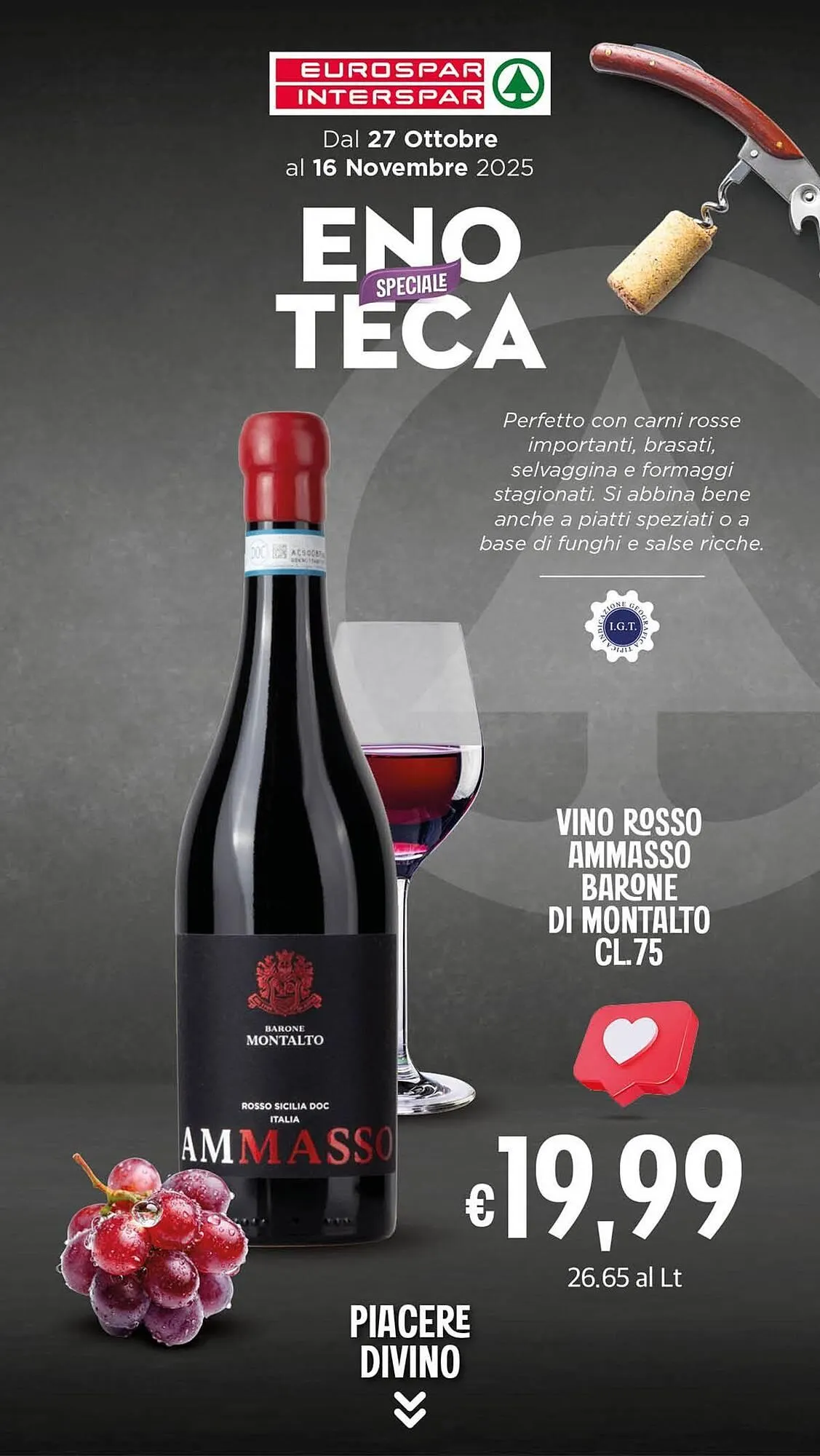 Volantino Eurospar da 27 ottobre a 16 novembre di 2025 - Pagina del volantino 22