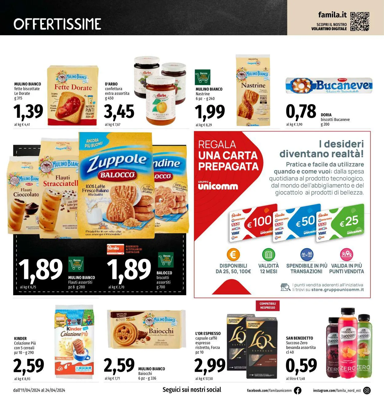 Famila Volantino attuale da 11 aprile a 24 aprile di 2024 - Pagina del volantino 20