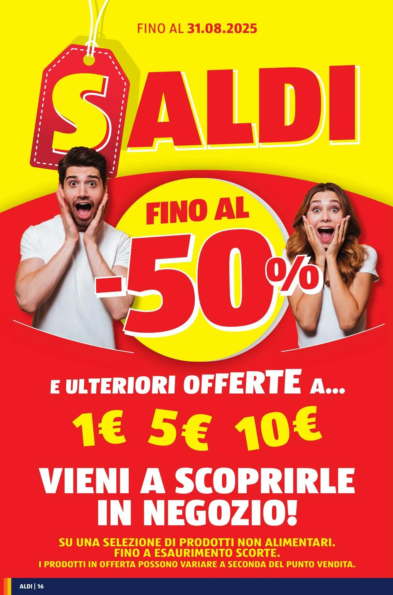 Aldi Volantino attuale da 4 agosto a 10 agosto di 2025 - Pagina del volantino 16