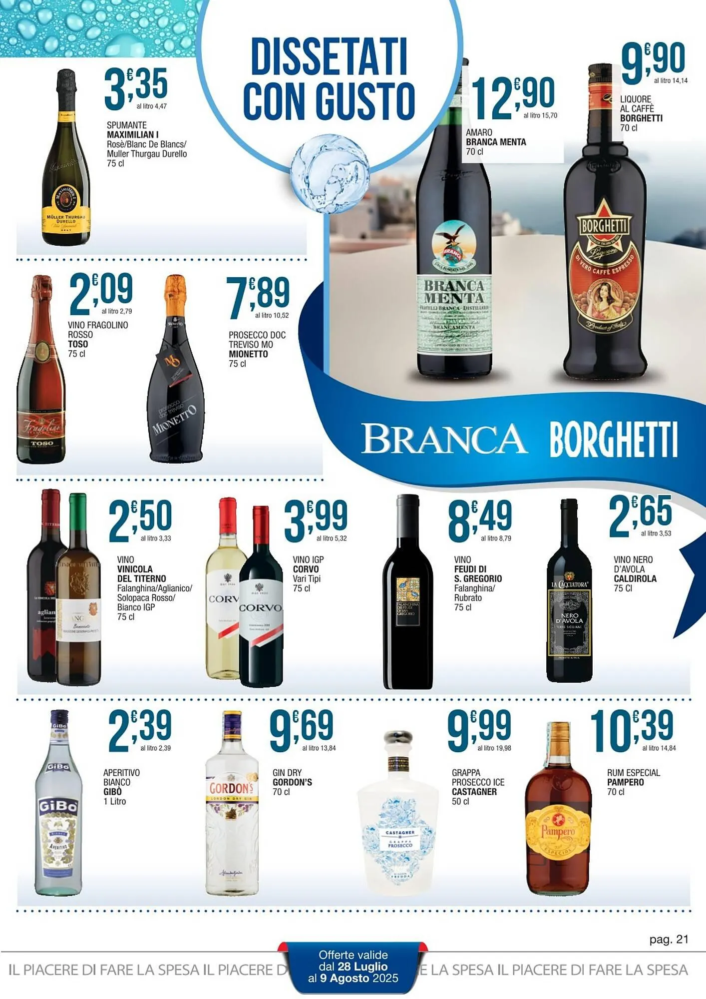 Volantino Maxi Sidis da 28 luglio a 9 agosto di 2025 - Pagina del volantino 21