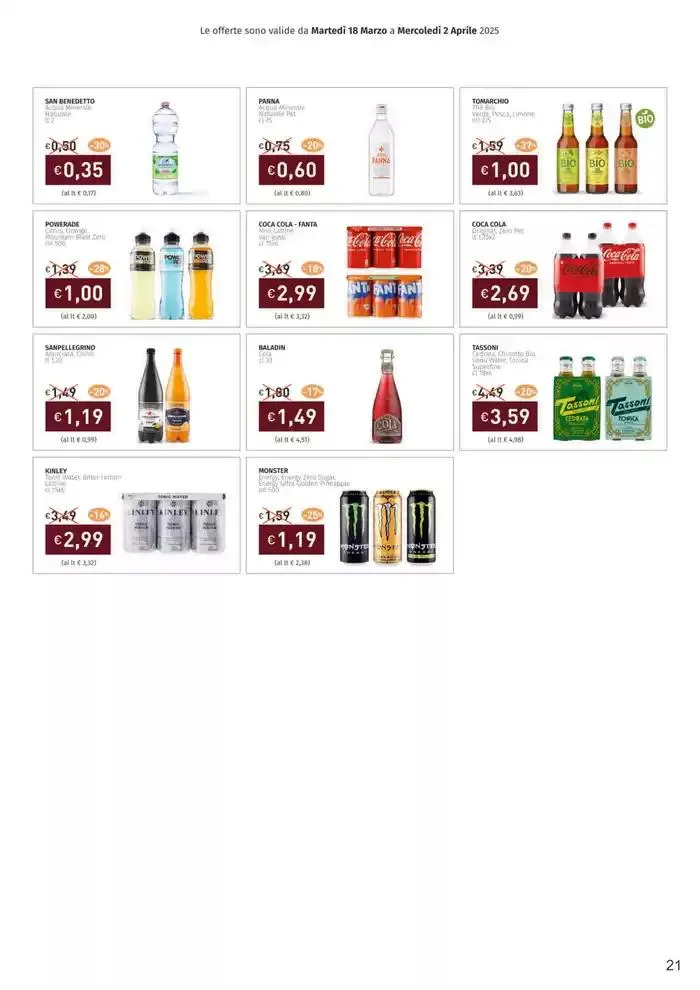 Fresca, genuina, artigianale! da 18 marzo a 2 aprile di 2025 - Pagina del volantino 21