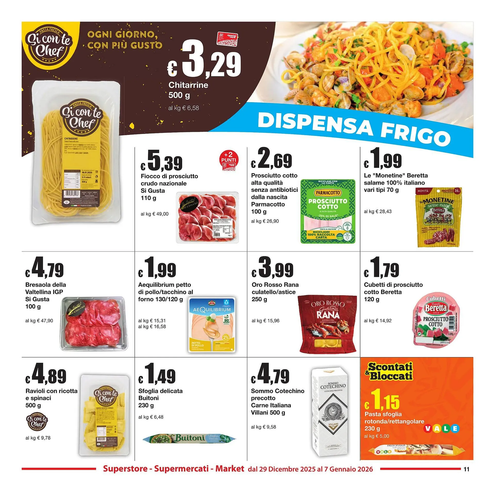 Volantino Sì con te da 29 dicembre a 7 gennaio di 2026 - Pagina del volantino 11