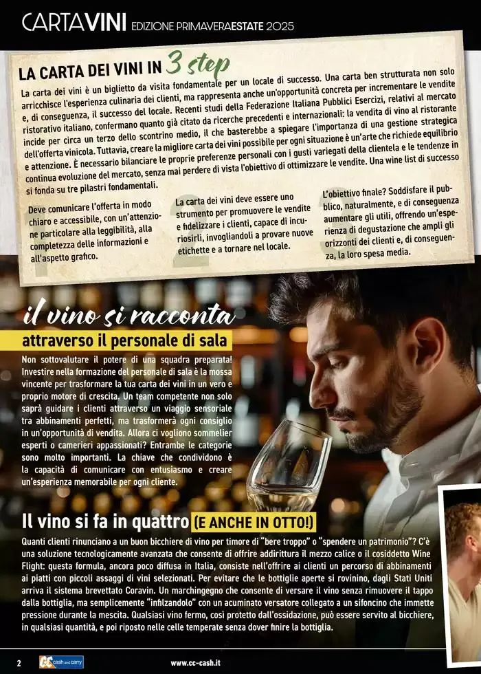 Carta Vini Primavera-Estate 2025 da 24 marzo a 19 aprile di 2025 - Pagina del volantino 2