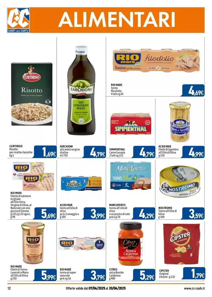 AFFARI SPECIALI da 8 aprile a 20 aprile di 2025 - Pagina del volantino 12