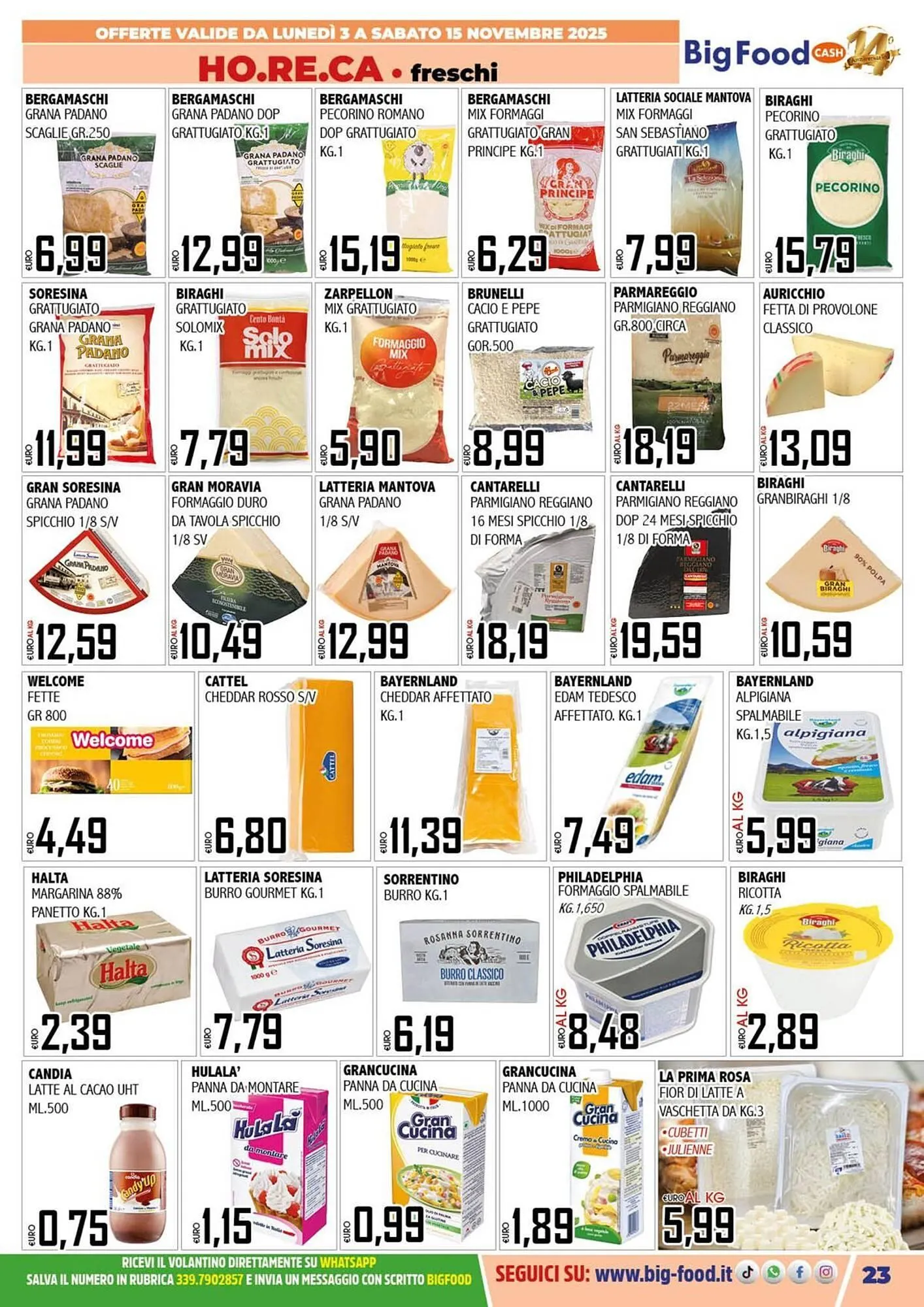 Volantino Big Food da 3 novembre a 15 novembre di 2025 - Pagina del volantino 23