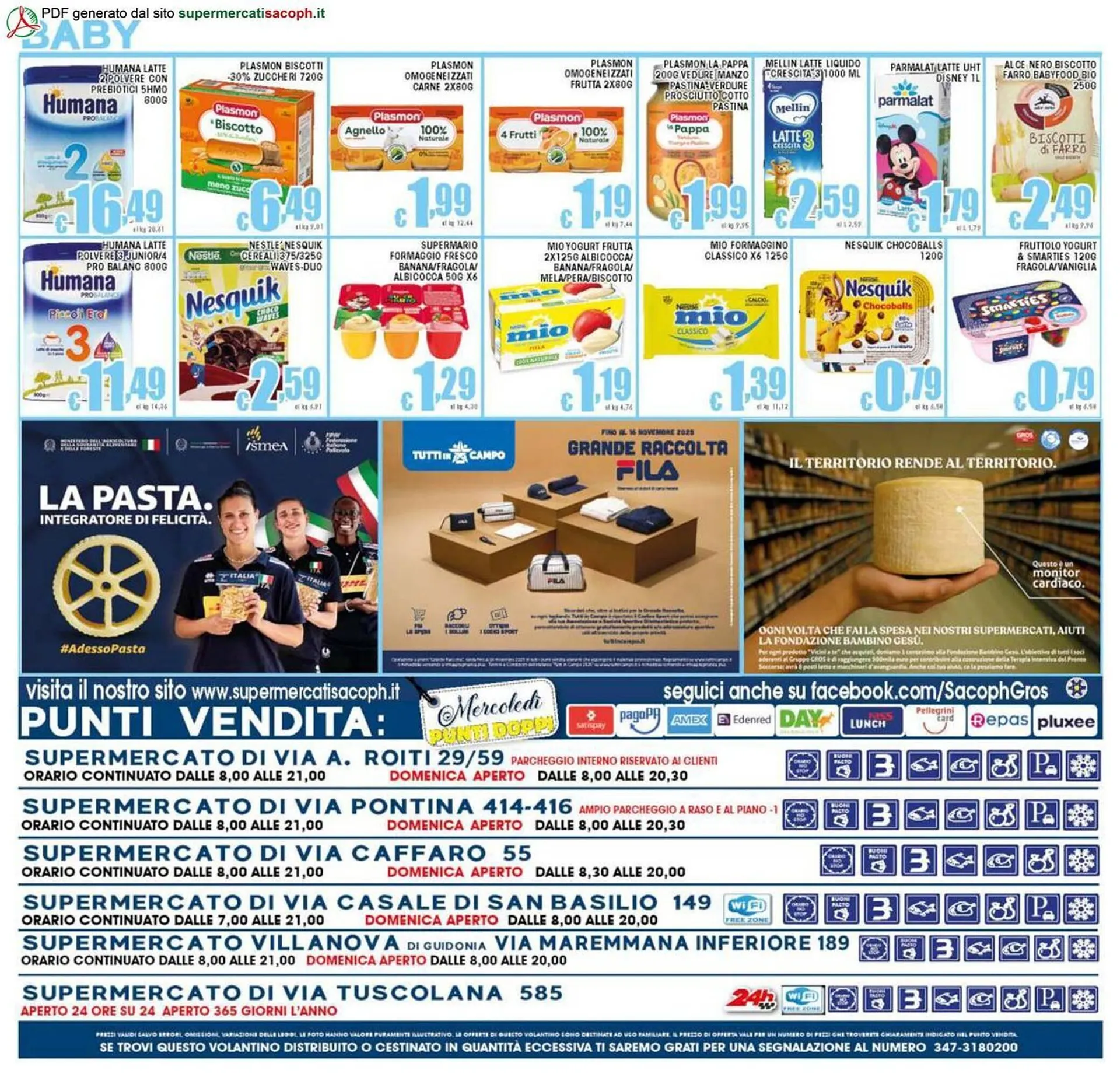 Volantino Sacoph da 29 ottobre a 6 novembre di 2025 - Pagina del volantino 20