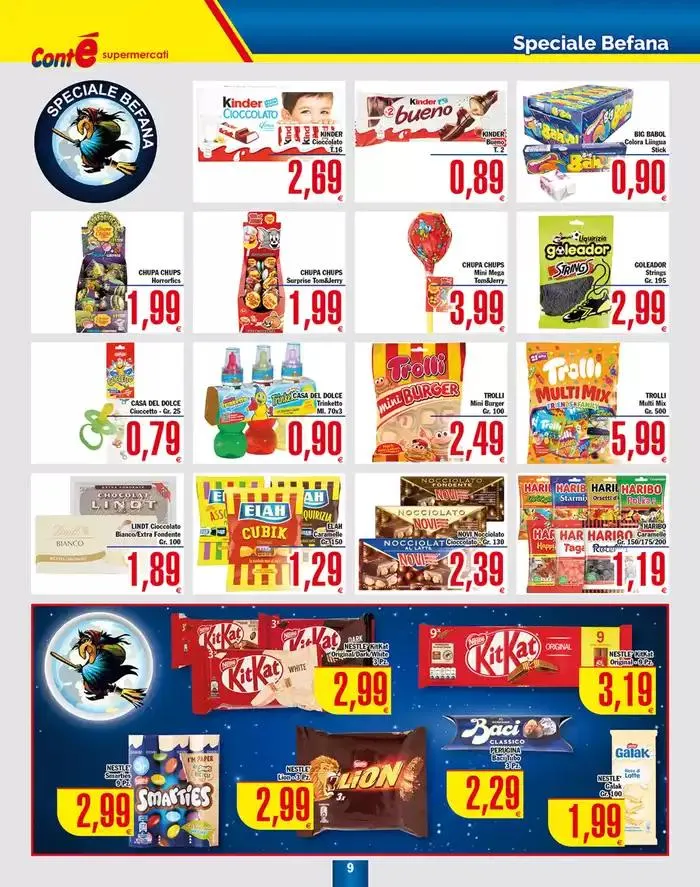 Inizia il vero risparmio da 3 gennaio a 12 gennaio di 2025 - Pagina del volantino 9