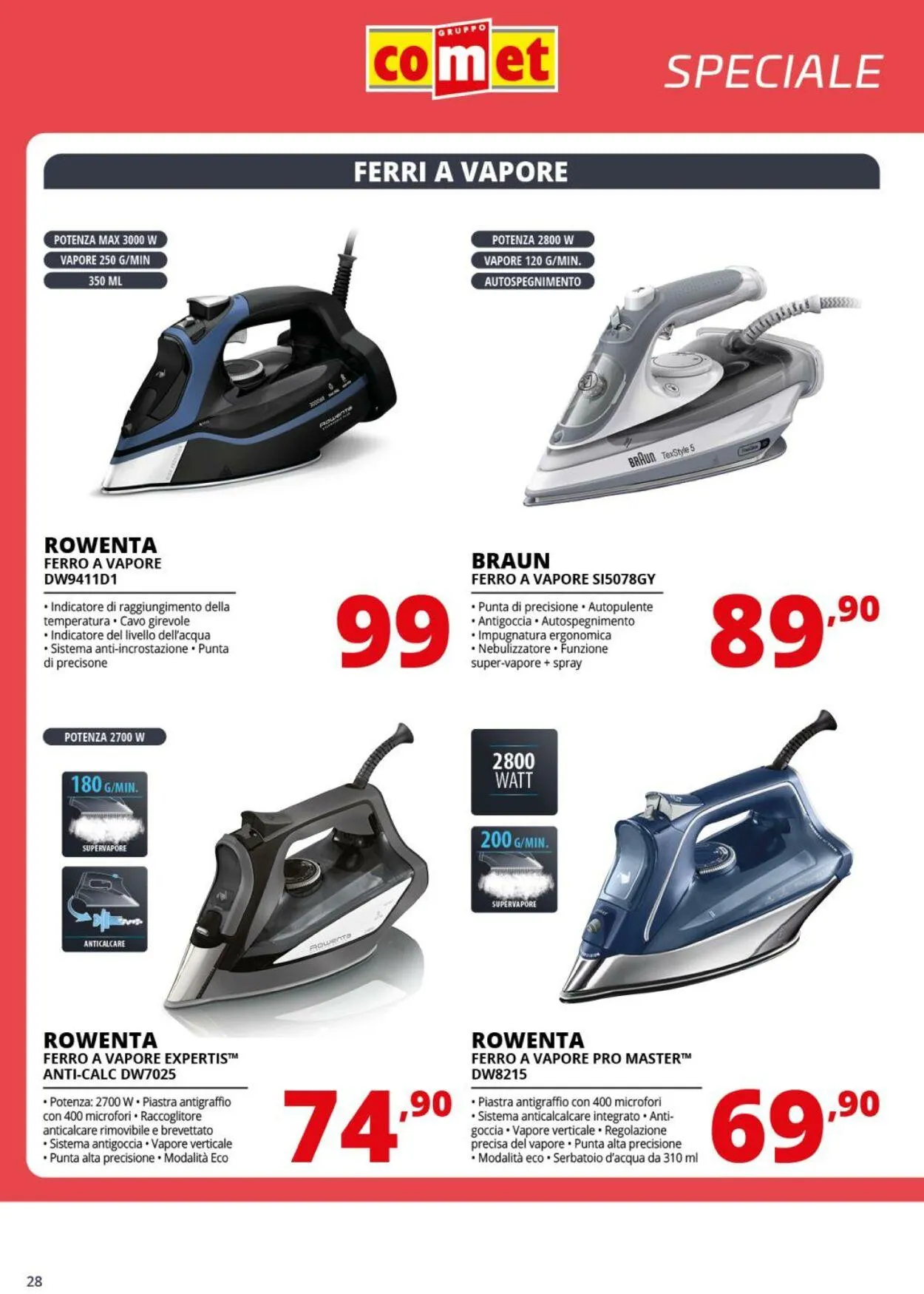 Comet Volantino attuale da 22 agosto a 11 settembre di 2025 - Pagina del volantino 28