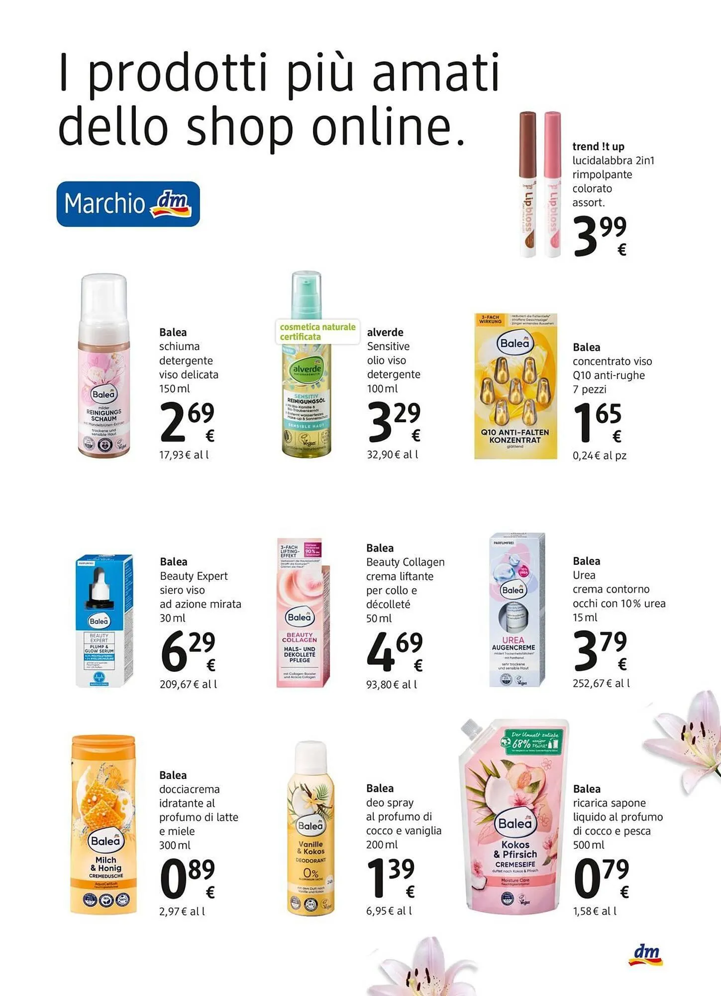 Volantino dm drogerie markt da 19 marzo a 8 aprile di 2026 - Pagina del volantino 3