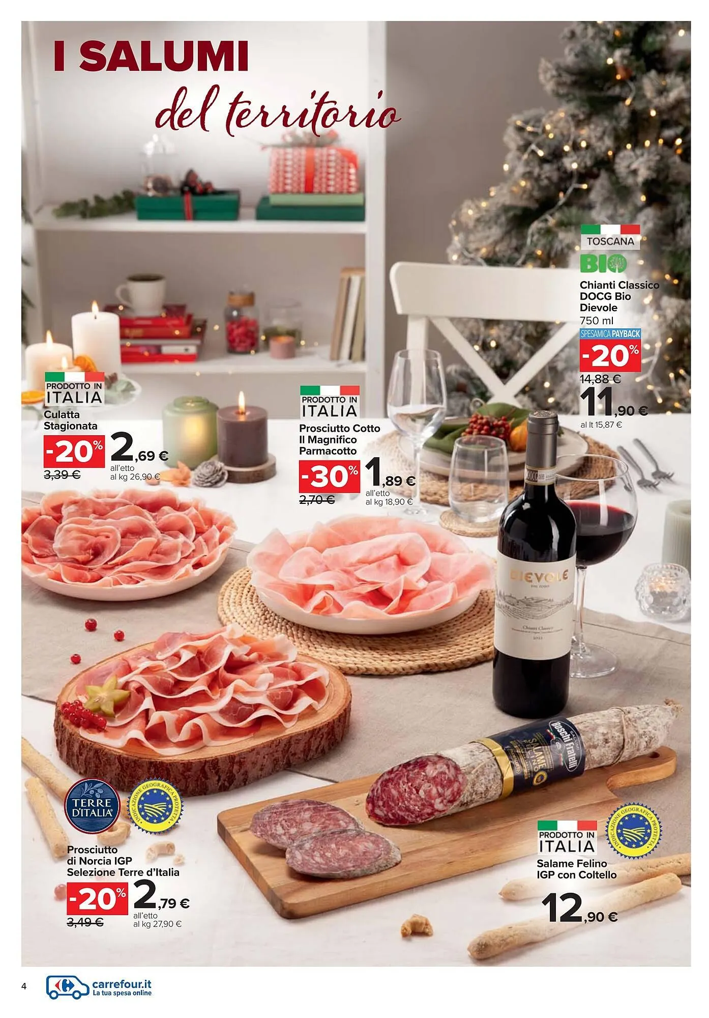 Volantino Carrefour Market da 27 novembre a 24 dicembre di 2025 - Pagina del volantino 4