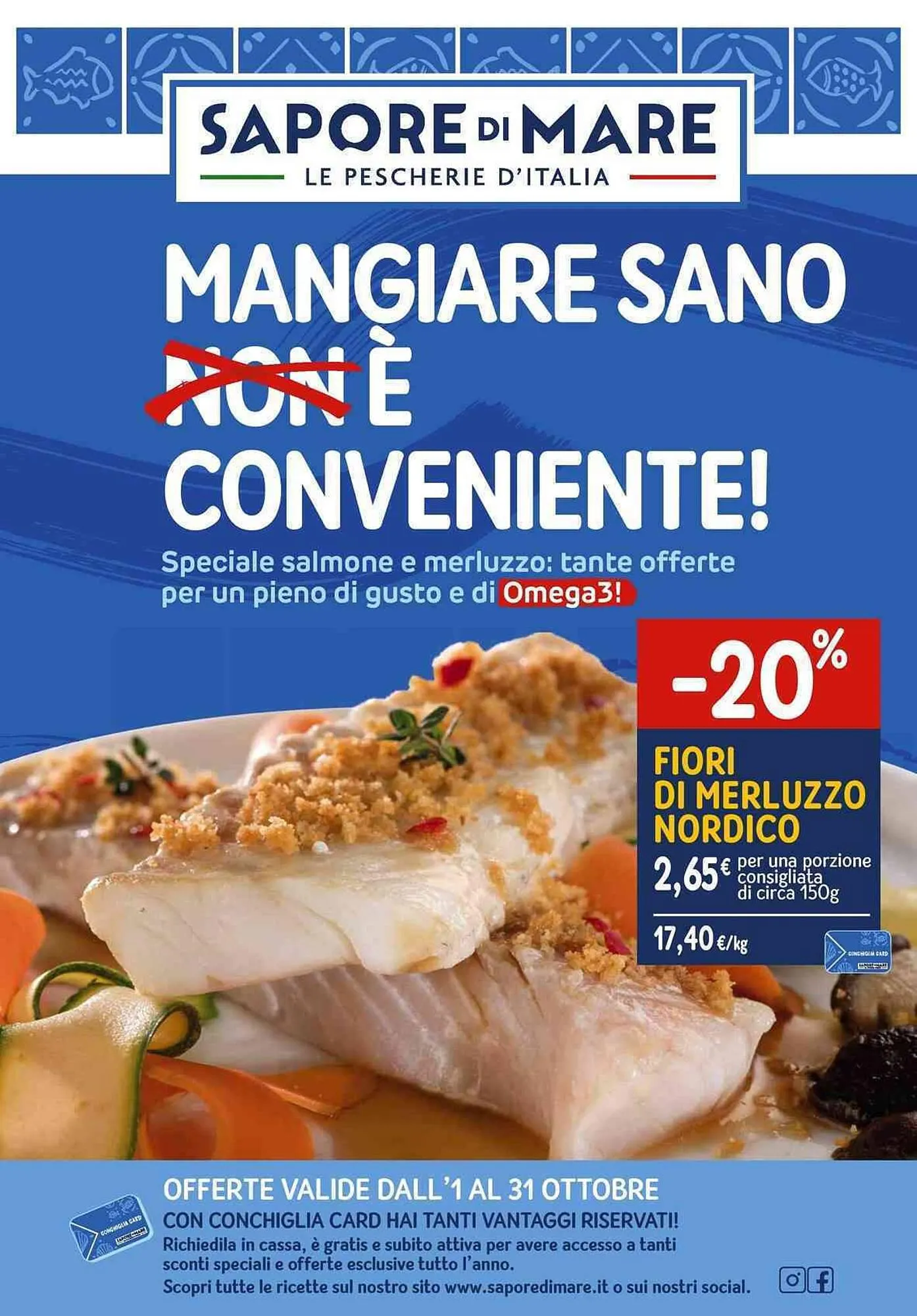 Volantino Sapore di Mare da 1 ottobre a 31 ottobre di 2023 - Pagina del volantino 1