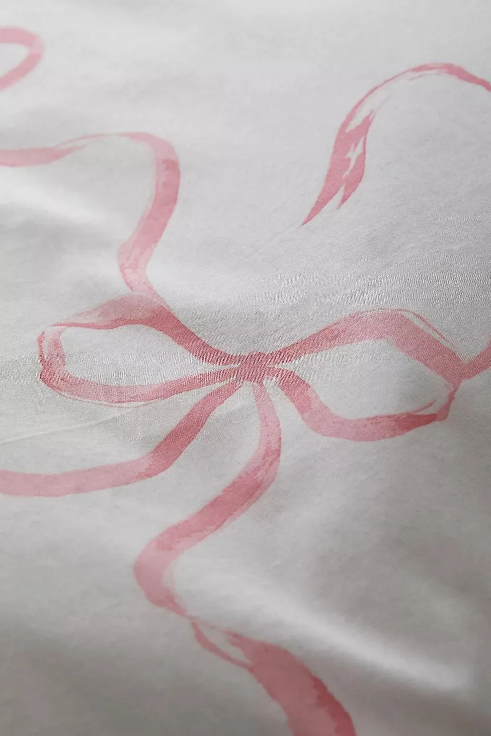 Set Copripiumino con Fiocchi Dipinti Rosa