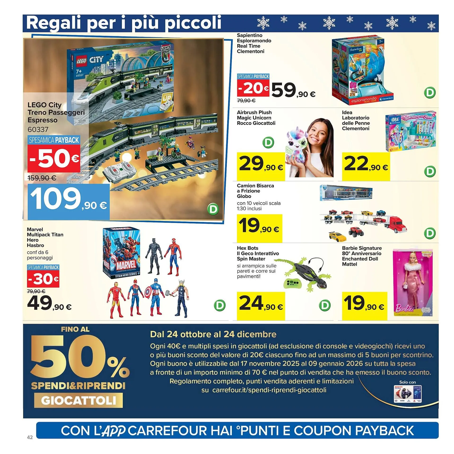 Volantino Carrefour da 16 dicembre a 1 gennaio di 2026 - Pagina del volantino 42