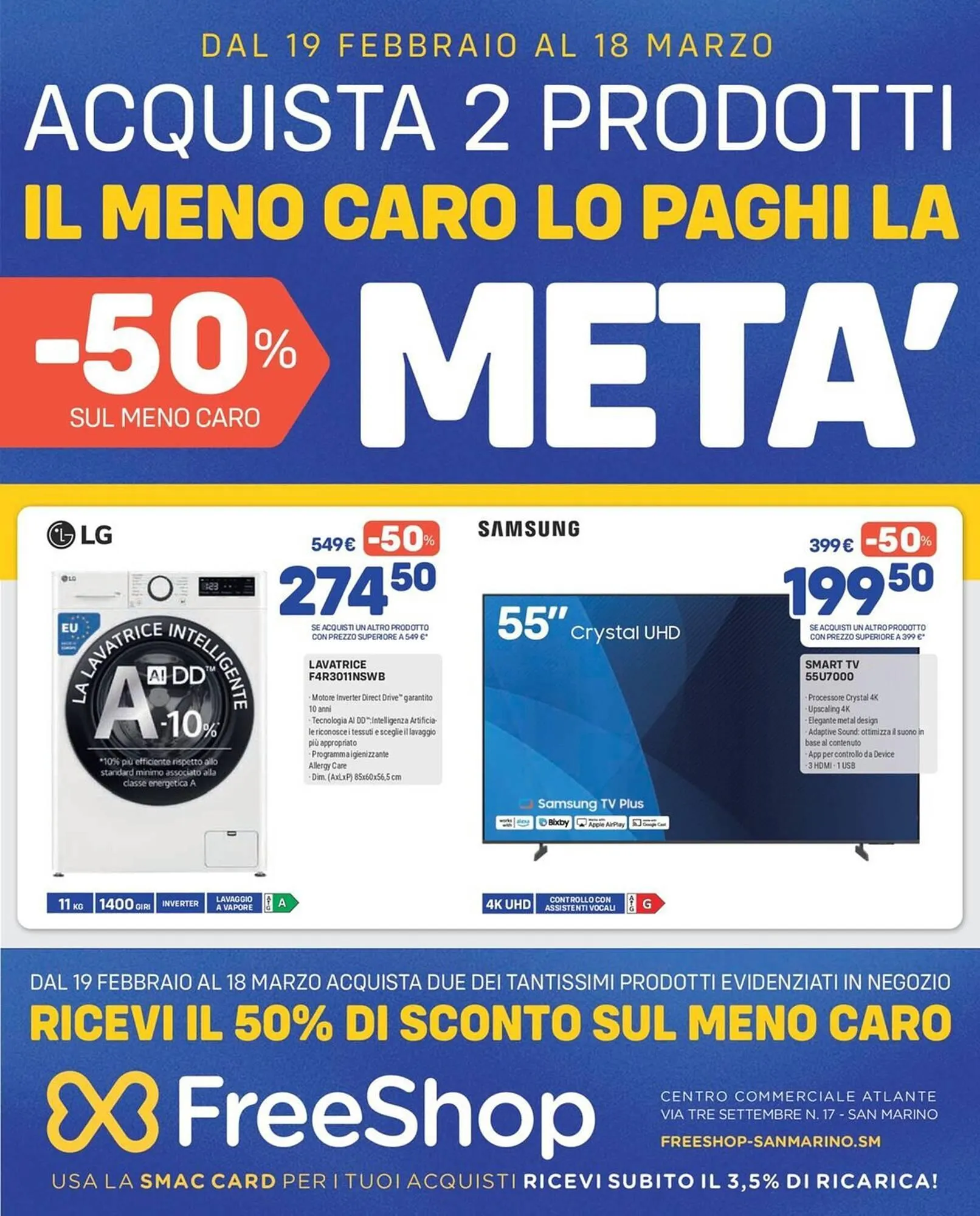 Volantino FreeShop da 19 febbraio a 18 marzo di 2026 - Pagina del volantino 1