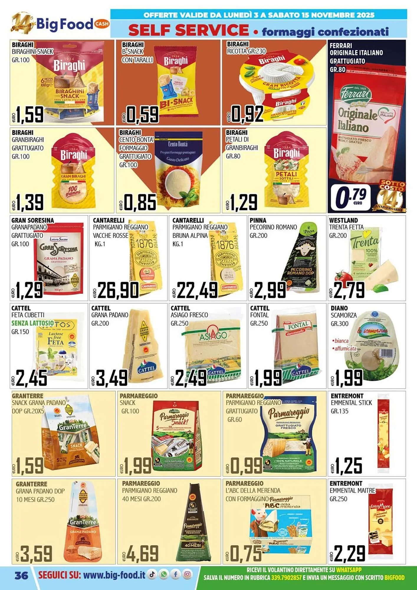 Volantino Big Food da 3 novembre a 15 novembre di 2025 - Pagina del volantino 36