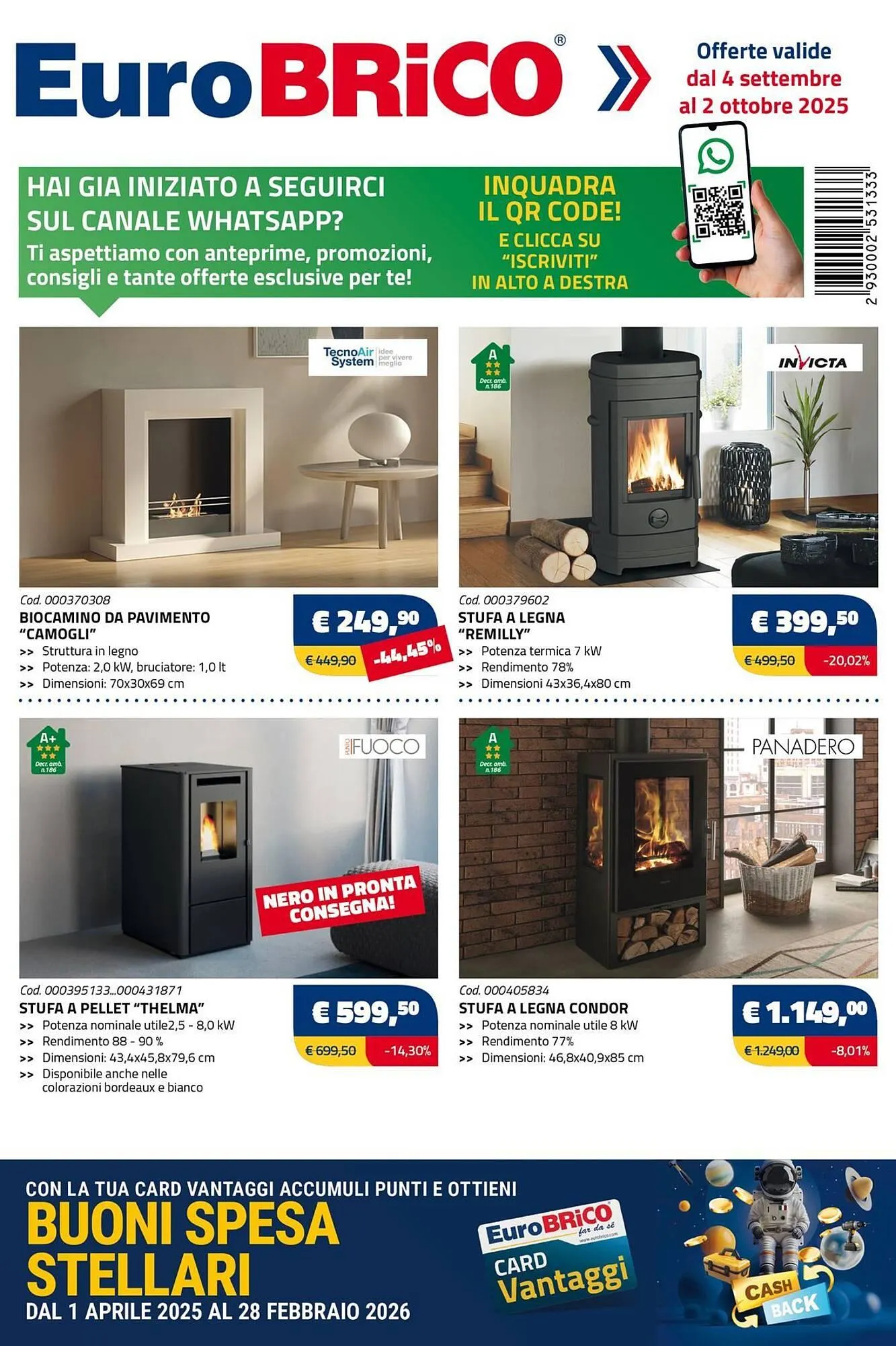 Volantino Eurobrico da 4 settembre a 2 ottobre di 2025 - Pagina del volantino 1