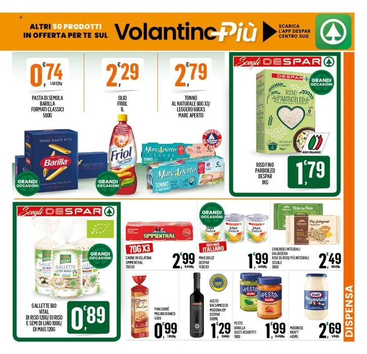 Offerte valide dall' 8 al 17 aprile 2024 da 9 aprile a 17 dicembre di 2024 - Pagina del volantino 9