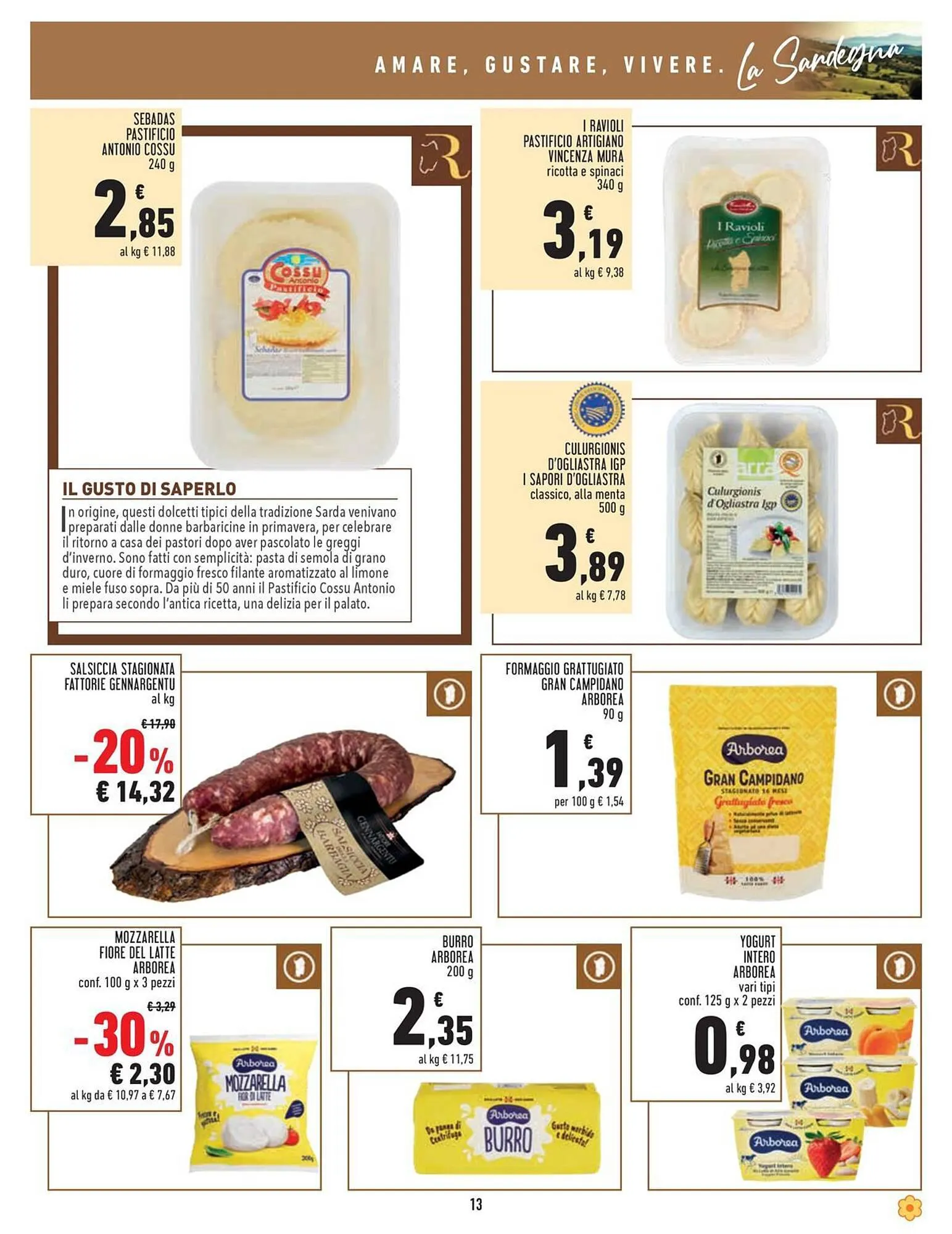 Volantino Sapori & Dintorni Conad da 8 febbraio a 21 febbraio di 2024 - Pagina del volantino 13