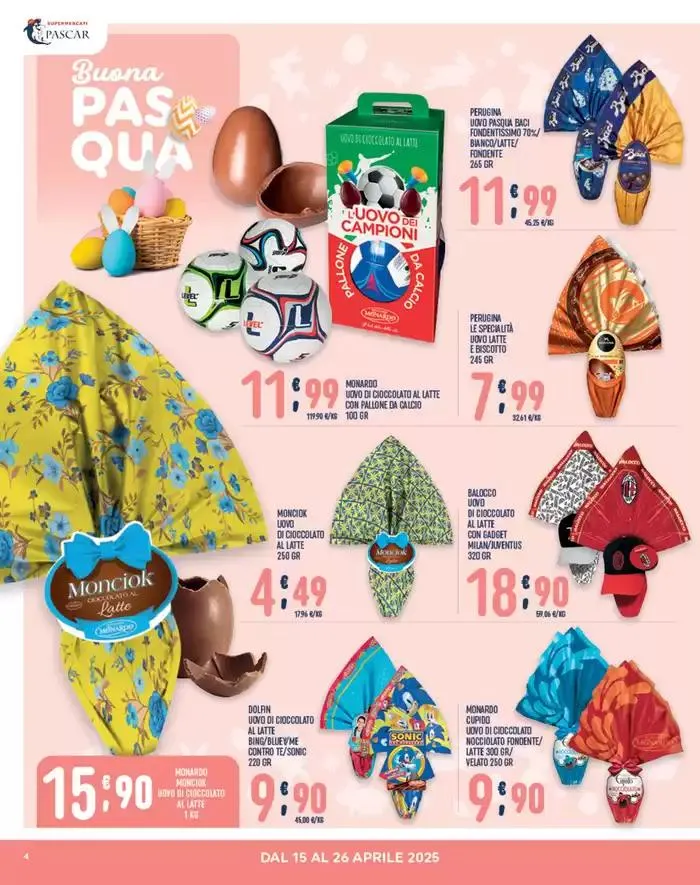 Buona Pasqua da 15 aprile a 26 aprile di 2025 - Pagina del volantino 4