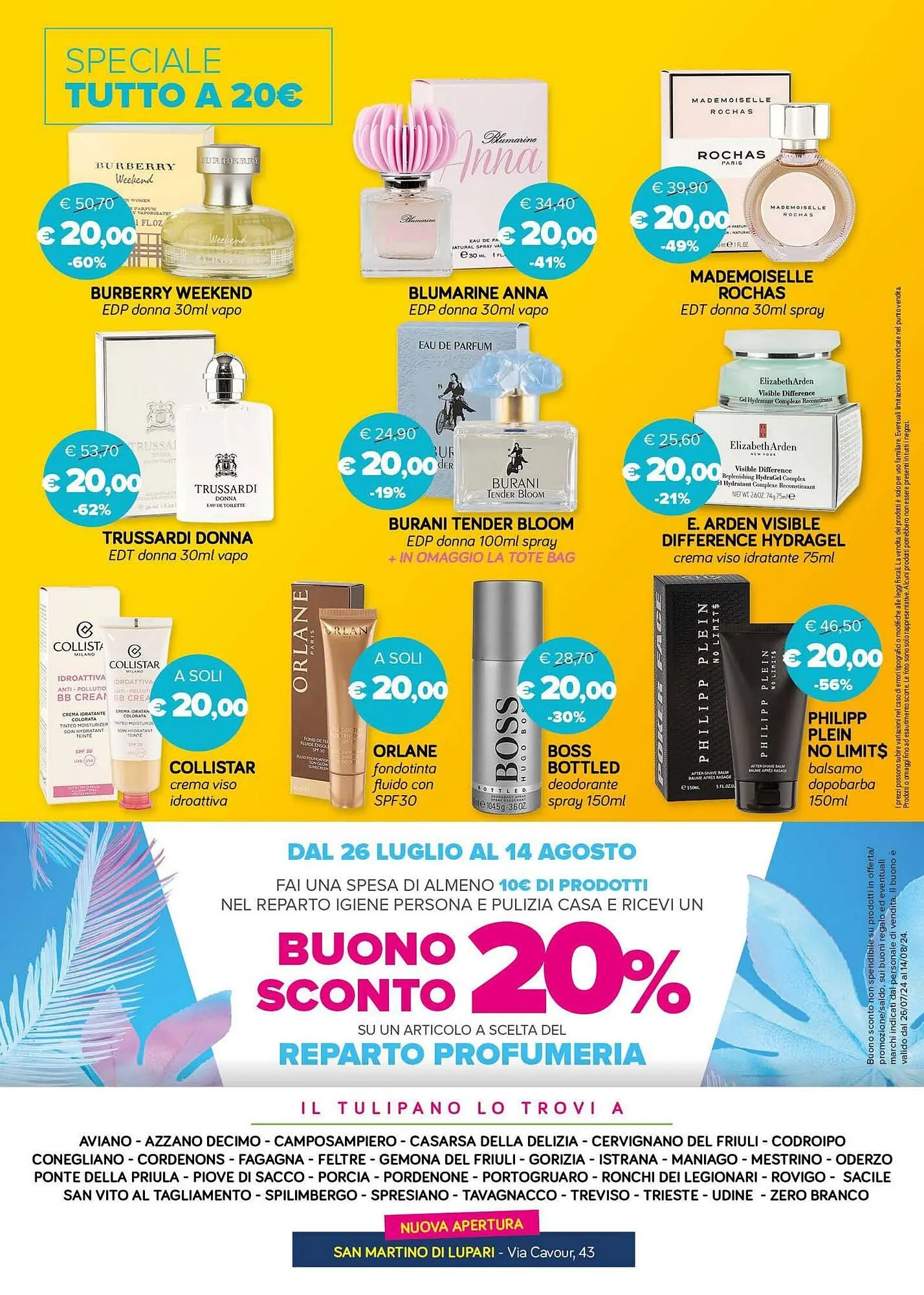 Volantino Il Tulipano da 25 luglio a 21 agosto di 2024 - Pagina del volantino 12