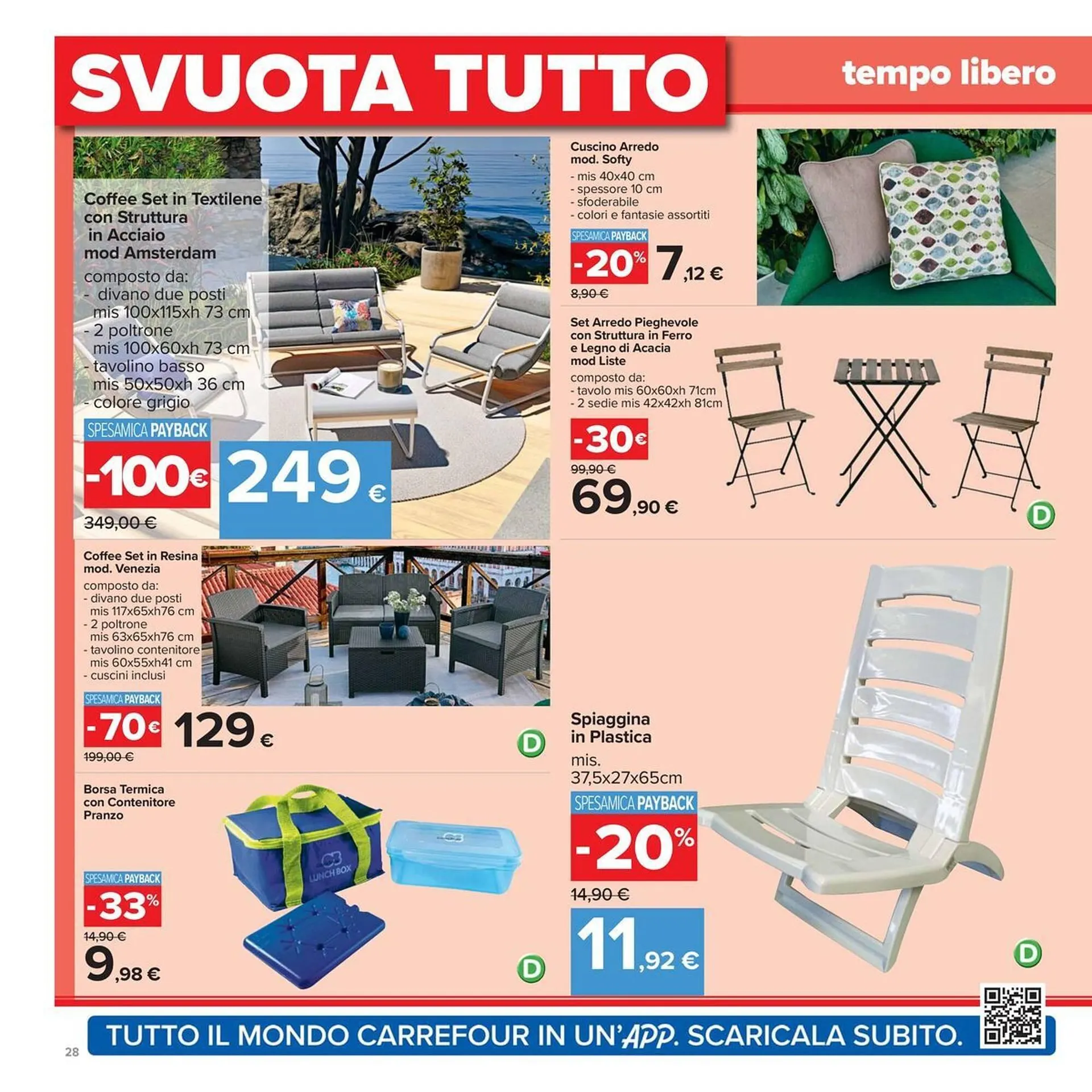 Volantino Carrefour Iper da 24 luglio a 6 agosto di 2025 - Pagina del volantino 28