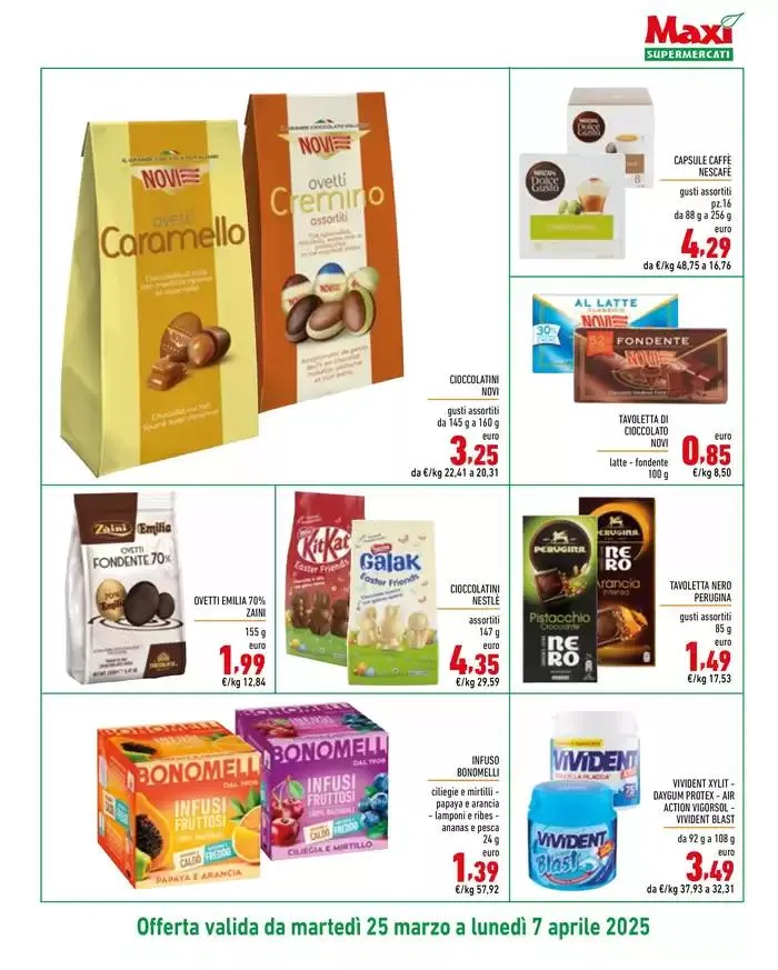 Da noi conviene tutti i giorni da 25 marzo a 7 aprile di 2025 - Pagina del volantino 11