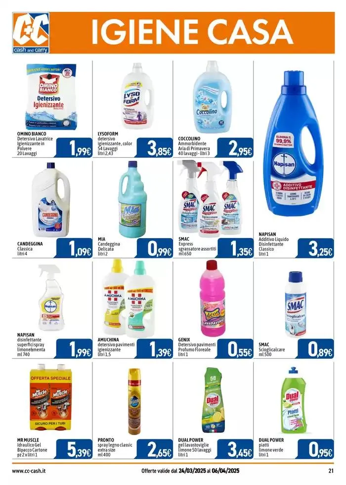 AFFARI SPECIALI da 24 marzo a 6 aprile di 2025 - Pagina del volantino 21