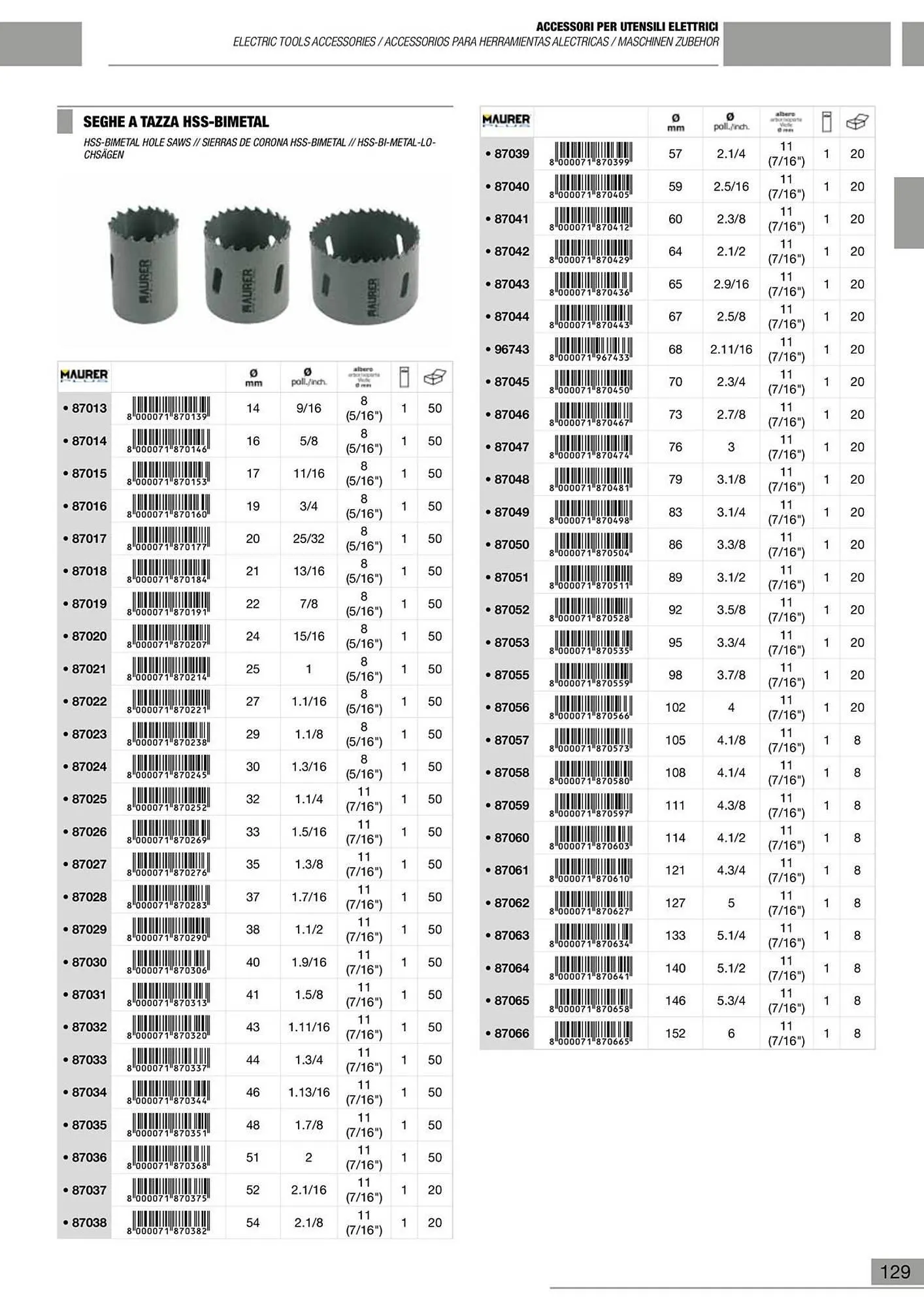 Volantino Maurer da 10 gennaio a 30 giugno di 2024 - Pagina del volantino 130