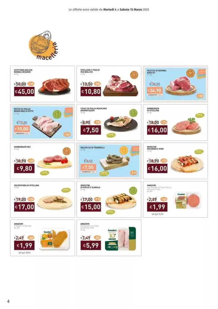 Sana, veloce, facile, unica! da 4 marzo a 15 marzo di 2025 - Pagina del volantino 4