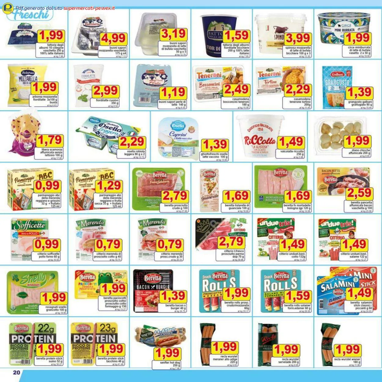 Pewex Volantino attuale da 24 giugno a 8 luglio di 2025 - Pagina del volantino 20