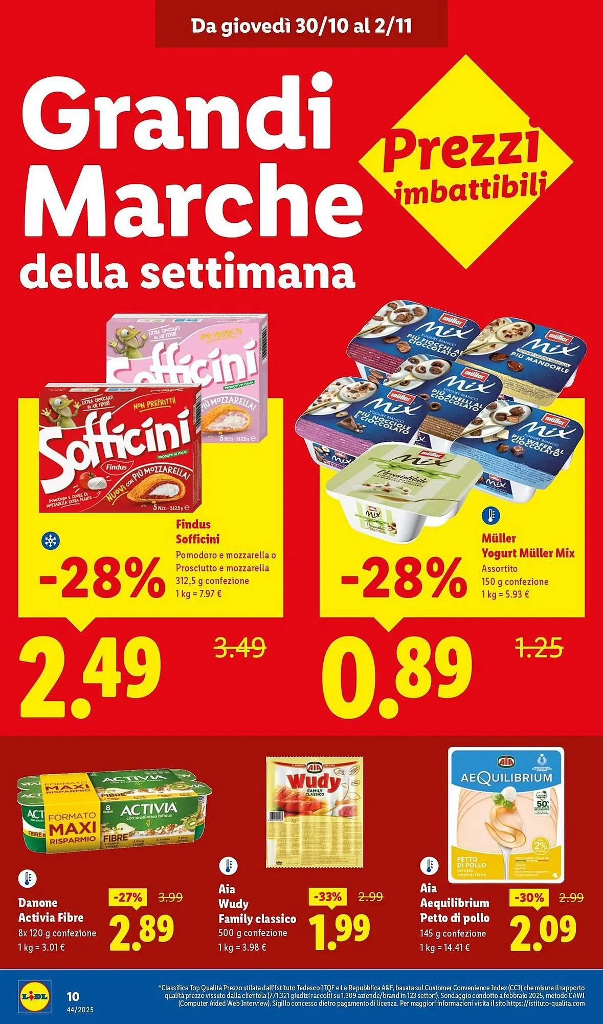Volantino Lidl da 30 ottobre a 2 novembre di 2025 - Pagina del volantino 10