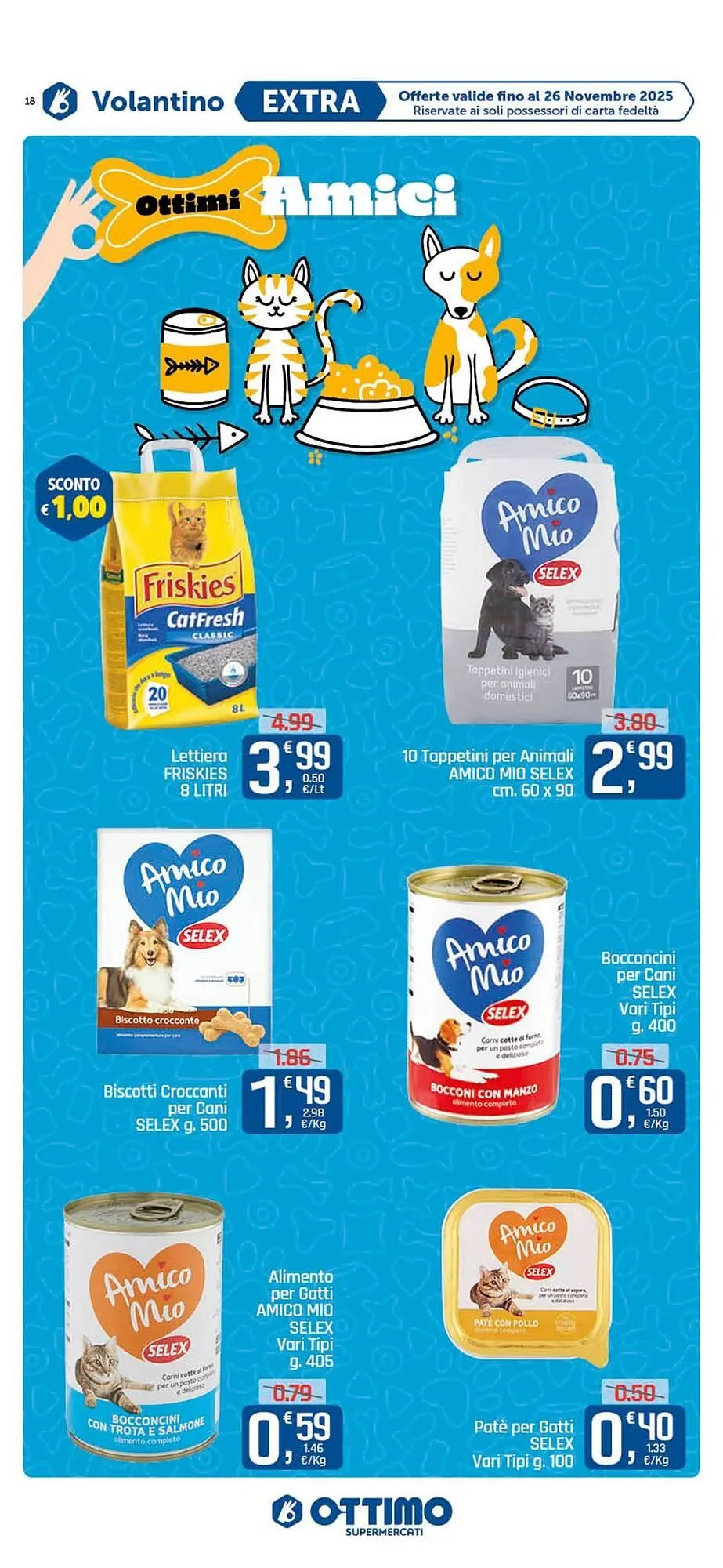 Volantino Ottimo Market da 17 novembre a 26 novembre di 2025 - Pagina del volantino 18